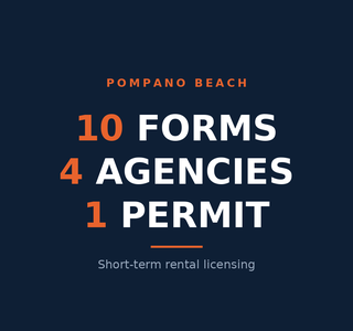 How to Get an Airbnb or Short-Term Rental License in Pompano Beach